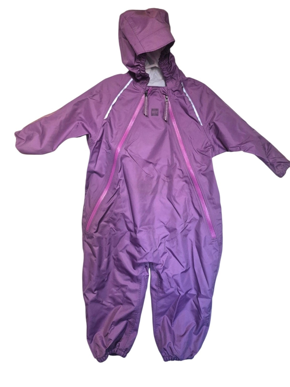 MEC Kids Purple Rainsuit